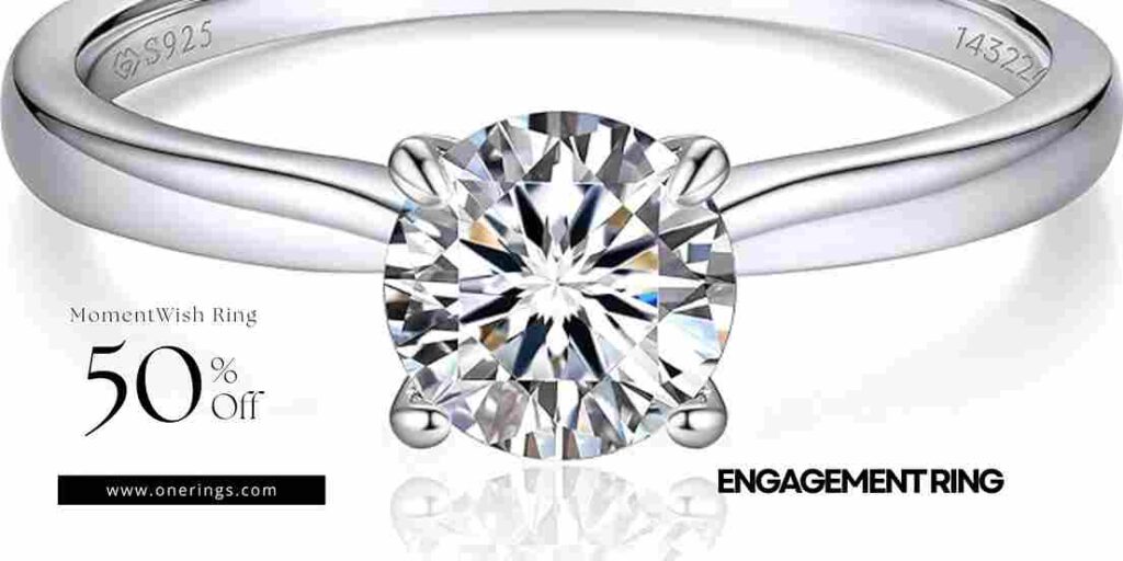 MomentWish Engagement Ring for Women