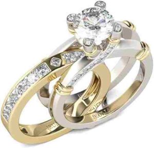 Wedding Engagement Anniversary Promise Ring 