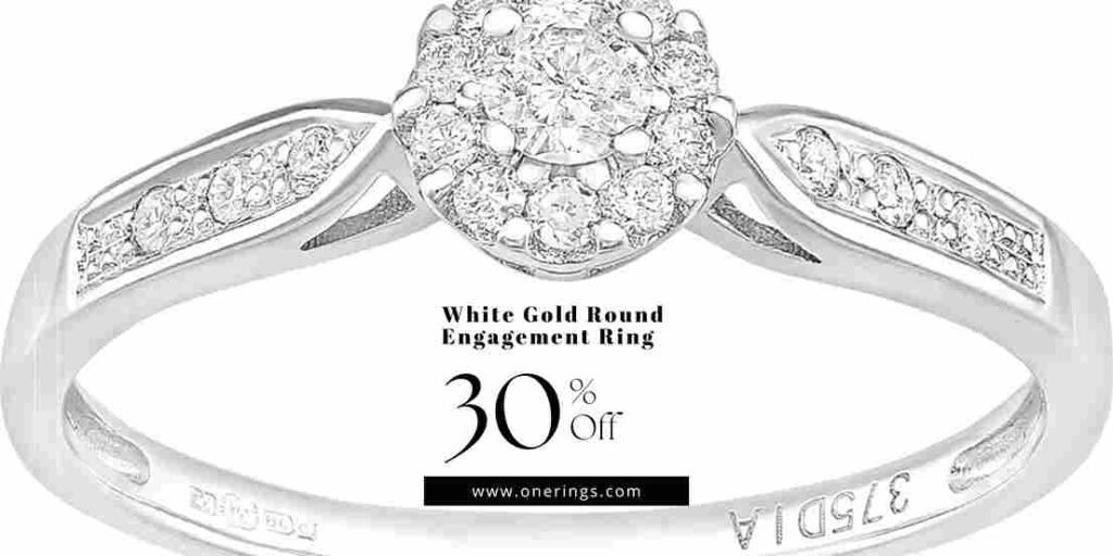 White Gold Diamond Ring