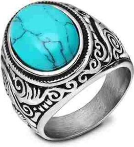 Men Turquoise Rings