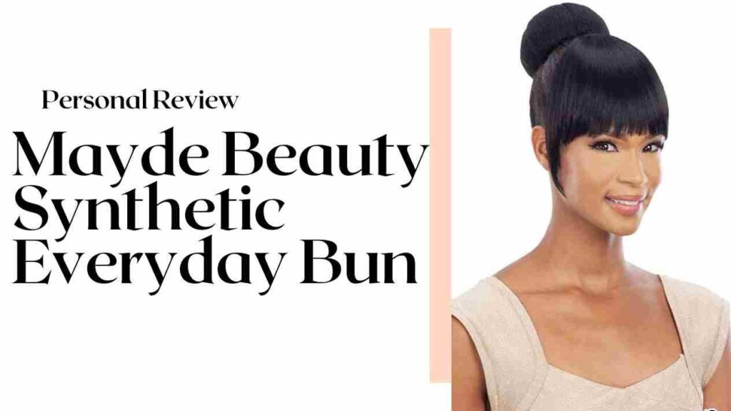 Mayde Beauty Synthetic Everyday Bun